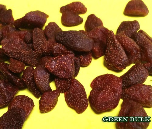 Dried Strawberries from Green Bulk (1 lb Premium)