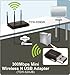 TRENDnet 300Mbps Wireless N USB Adapter, Compatible with Windows XP/Vista/7/8/8.1, TEW-624UB