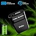 Ifecco Bluetooth Receiver, Portable Wireless Receiver Hands-free & Wireless Car Kits for Home/Car Audio Stereo System
