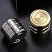 SANFENG Metal Spinning Top - VORTECON Kinetic Spinning Desk Toy - Adult Anxiety Relief Fidget Toys That Creates a Mind-Bending Optical Illusion of Continuously Flowing Helix (Gold)