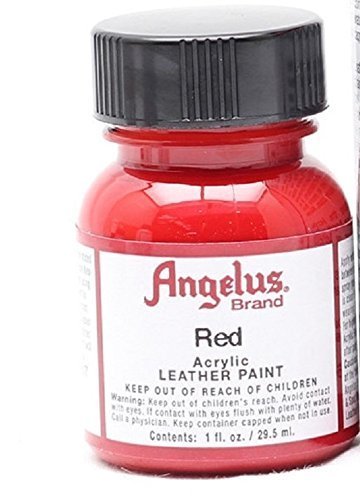 Angelus Acrylic Leather Paint-1oz.-Red