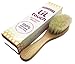 #1 Lil Touch Baby Hair Brush - 100 % Natural Organic Goat Hair, Soft Fine Bristles, Eco Friendly Wooden Handle – Best For Newborns, 1 Year Olds, Cradle Cap ~ Satisfaction Gauranteed
