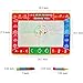 Water Doodle Mat - Large (39.4 x 27.5in) Aqua Magic Mat Kids Water Drawing Painting Pad with Water Pens & Stamps - Educational Toy&Toddler Gift for Girl Boy Age 1 2 3 4 5 6 7 8 9 10 11 12 Year Old