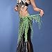 Belly Dance Accessories Shining Triangle Crochet Coins Sequins Hip Scarf with Tassel Dance Hip Wraps