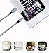 Frieso 2pcs 6ft 1pcs 10ft Nylon Braided 8pin to USB Charge and Sync Cable for iPhone 7/7 plus/SE/6/6s/6 plus/6s plus,5c/5s/5,iPad Air/Mini,iPod Nano/Touch(Gray and White).
