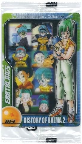 Amazon ドラゴンボールz 総集編 ウェファーチョコdx Vol 2 スーパークリアカード 103 キャラクターヒストリーコレクション ブルマ2 Dxhi 12 103 通販