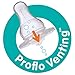 Evenflo Feeding Glass Premium Proflo Vented Plus Bottles for Baby, Infant and Newborn - Helps Reduce Colic - Teal, 4 Ounce (Pack of 6)