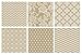 Note Card Cafe Bella Kraft All Occasion Wrapping Paper | 6 Pack | 30 x 120 inch Rolls | Kraft Brown, White | for Birthdays, Weddings, Showers, Gifts, Holidays, Christmas | Recyclable, Biodegradable