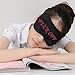 Fitglam Natural Silk Sleep Mask, Best Sleeping Mask Eye Mask Eye Cover for Travel, Nap, Meditation, Blindfold with Adjustable Strap for Men, Women (2 Pack)
