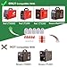 Lotos LCON20 20pc Consumables Nozzle Electrode Cup and Ring LCON20 for Lotos Plasma Cutters LT3500, RED Color LT5000D, RED Color CT520D
