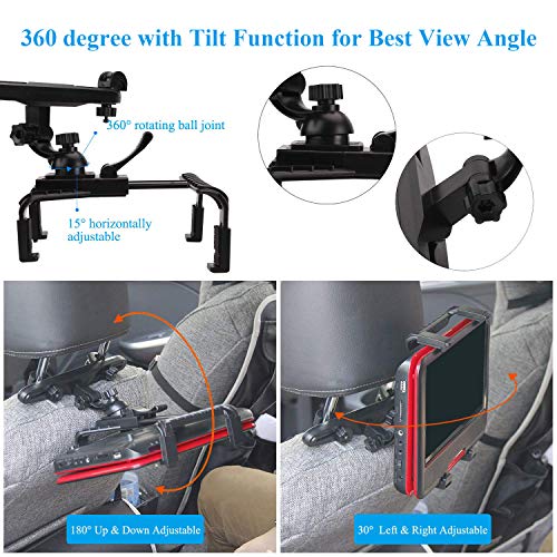 4 MAYOGA+Headrest+Universal+Backseat+Compatible