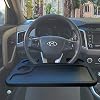 EcoNour 2 in 1 Car Steering Wheel Desk | Steering Wheel Tray for Laptop Car Mount with Pen Holder | Car Food Tray for…