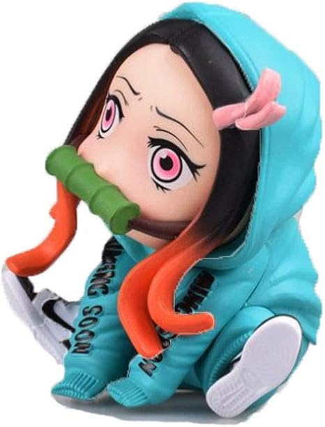 Mu ecos De 10 Cm Slayer Demon Sitting Nezuko Modelo Juguetes Demon 