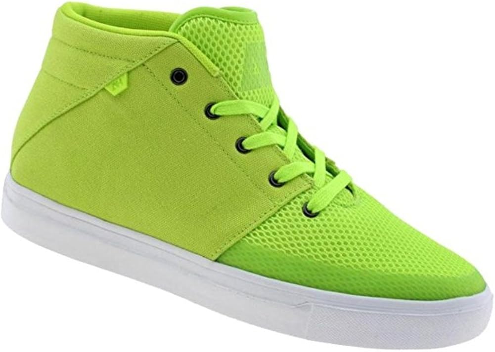 bright green sneakers