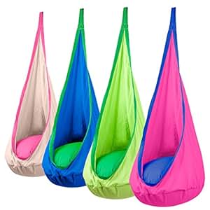 Amazon.com: Driftsun Hammock Pod Kids Swing/Outdoor and Indoor Children's Hammock Chair Nook 