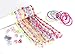 PinkSheep Play Jewelry Set, Including 24 Long Strand of Beads, 24 Bracelets, 24 Rings, Total 72 Pieces, Girls Party Favors