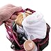 Quick Dry Hanging Shower Caddy with 8 Pockets Portable Bath Toiletry Cosmetics Shampoo Soap Organizer Shower Tote for College Dorm Gym Camp & Travel Bathroom Shower Caddy Storage Bag with Handle