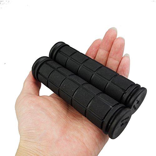 image for Kasteco 2 Pairs Bicycle Handle Bar Grips Mushroom Grips For BMX/MTB/Ro