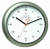 Bai Aquamaster Weatherproof Wall Clock, Gunmetal