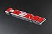 LZLRUN 2pcs Red B186 HEMI Emblem Decal Badge Sticker Dodge Charger Ram 1500 Challenger Jeep Grand Cherokee