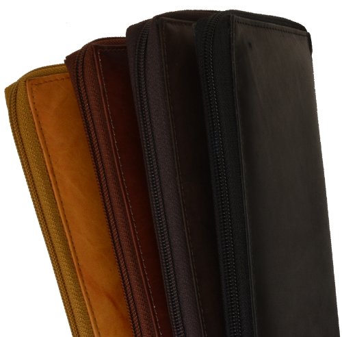 Ladies Wallet Checkbook Cover W/ Cowhide Leather #653CF