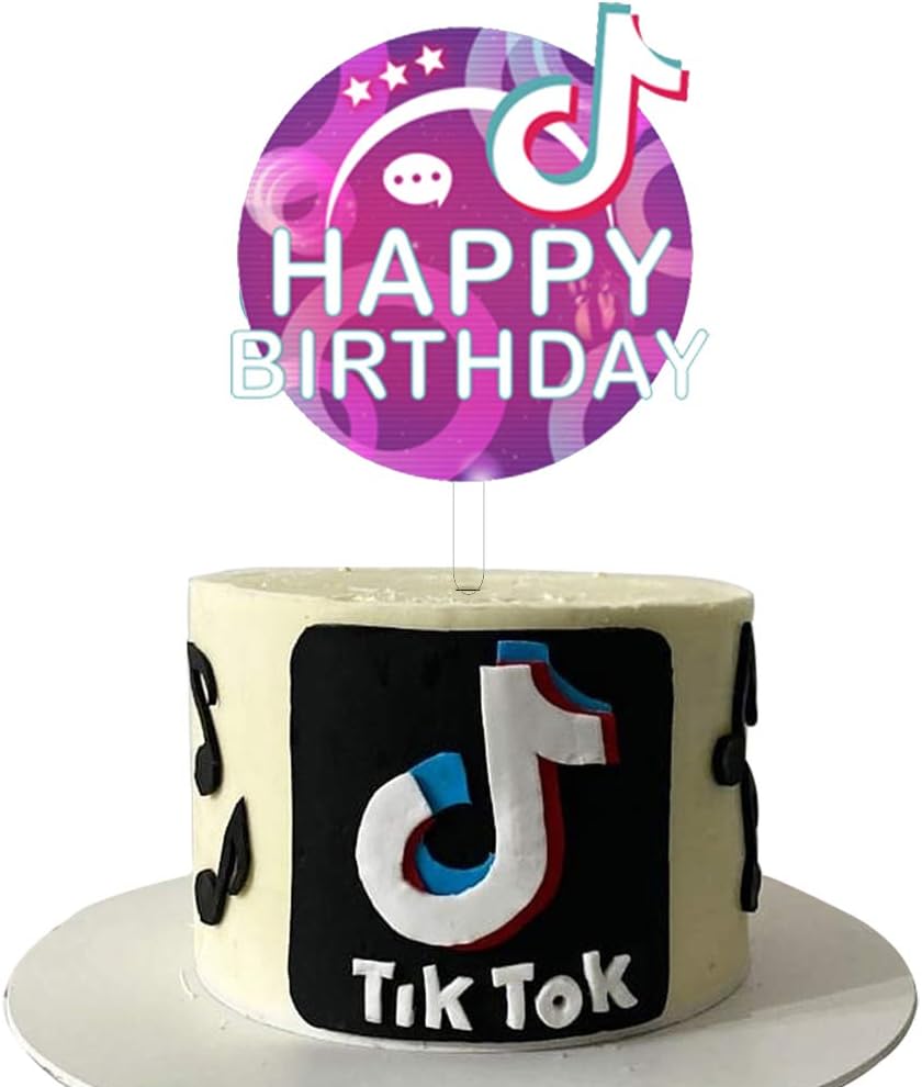 Party Supplies Social Tik Tok Party Decorations Birthday Parties Tik Tok Happy Birthday Cake Topper 13 Pcs Tik Tok Photo Propsfor Music Party Decorations Social Gatherings Toys Games Party Supplies Social Tik Tok Party Decorations Birthday Parties Tik Tok Happy Birthday Cake Topper 13 Pcs Tik Tok Photo Propsfor Music Party Decorations Social Gatherings Toys Games