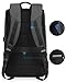 Laptop Backpack, Tocode Water Resistant College School Computer Bag for Men and Women with USB Charging Port, Anti Theft Travel Business Backpack Fits 17.3 Inch Laptop & Notebook, Black