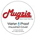 Mugzie Chevrolet Bowtie Logo Travel Mug with Insulated Wetsuit Cover, 16 oz, Black