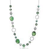 PEARL&CLUB Long Beaded Necklaces For Women - Sweater Chain Fashion Jewelry Necklace Gifts For Women