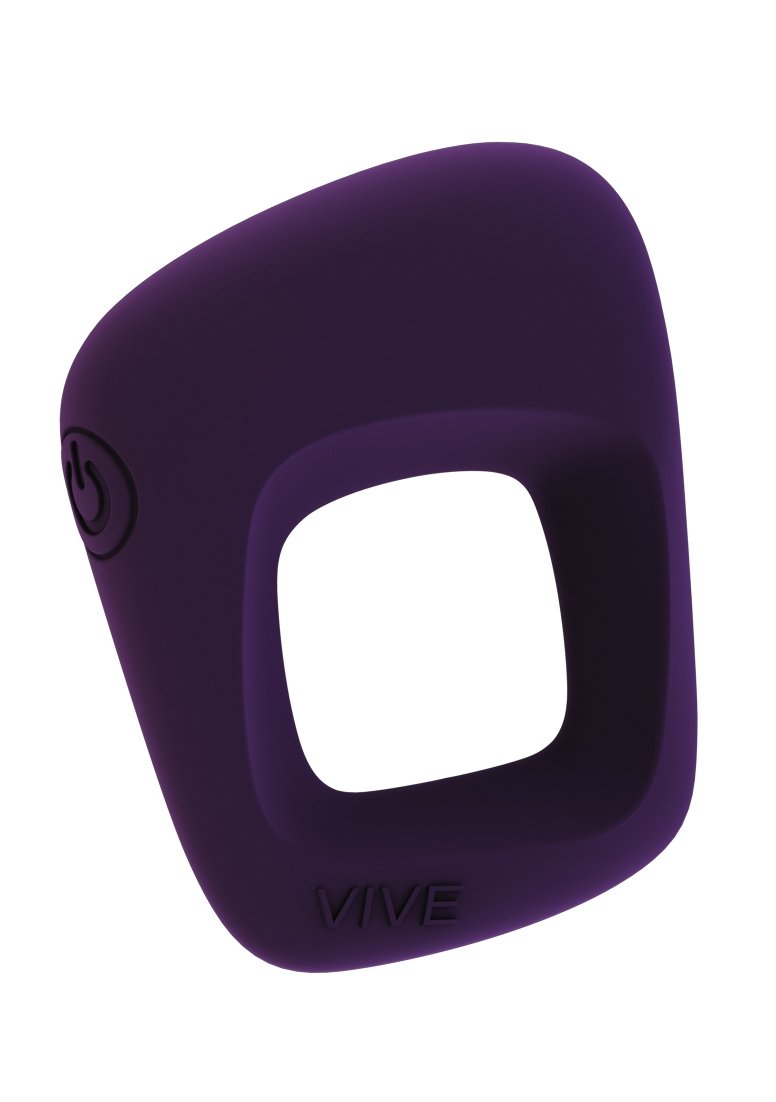 Vive Senca Vibrating Cock Ring, Purple