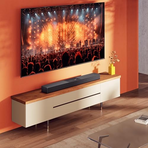 HS2000 - 2.1 Barra de som, 240W, Subwoofer incorporado, Dolby Digital Plus, DTS Virtual:X, Modo TV, EzPlay
