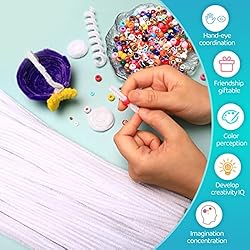 Iooleem 200pcs White Pipe Cleaners, Chenille