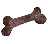 Pet Qwerks Dinosaur BarkBone - Nylon Dog Bone for