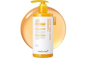 medicube Body Peel Shot with Kojic Acid and Turmeric | Gentle Body Brightening & Exfoliating Serum with BHA, LHA & PHA for De