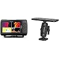 Garmin Striker Vivid 7sv Fishfinder Bundle with Scotty 0163 Ball Mount and Plate