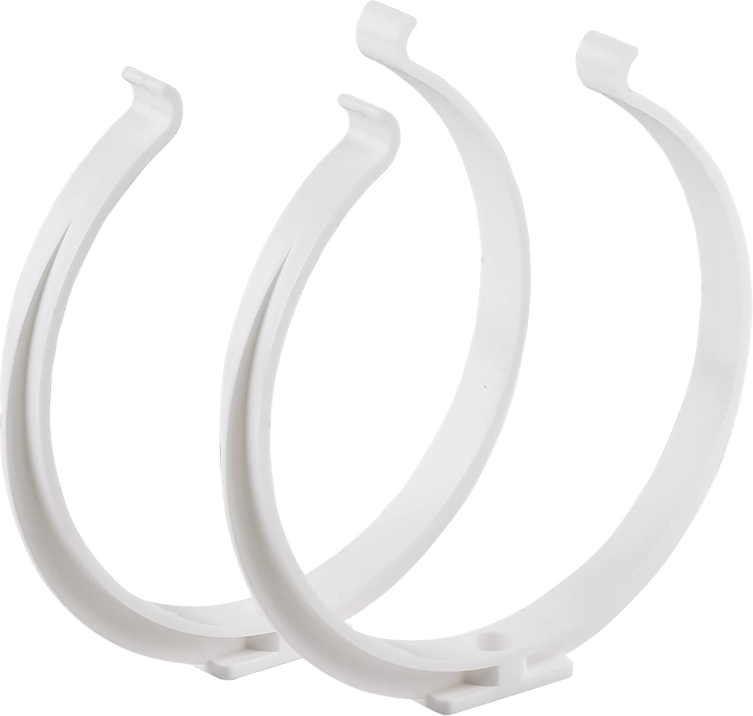 Steinberg14 Diameter 125 mm / 5 inch Pipe Clamp Holder for Ventilation Pipe Plastic Round Pipe Exhaust Pipe PVC – Pack of 2