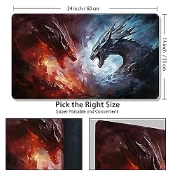 Malqiqi Playmat for MTG, with Free Storage