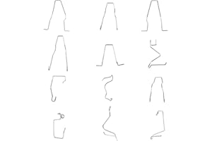 TEANTECH Universal Headlight Retainer Spring Clips Clamp Headlamp Dip Dipped Beam Bulb Holder Clips for H1/H3/H4/H7