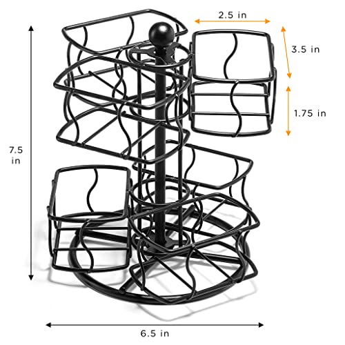 Sorbus Tea Bag Spinning Carousel Tea Caddy Organizer for Countertop