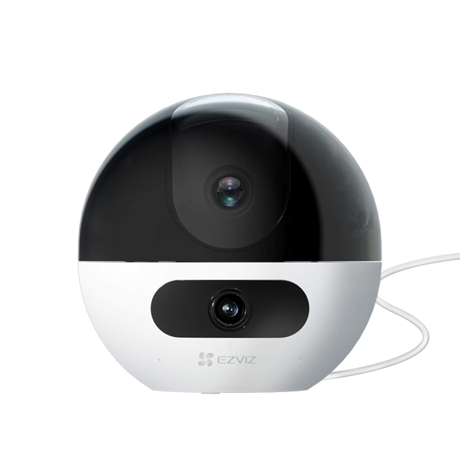 EZVIZ Dual-Lens 2K+ Indoor Security Camera, Dual Band, 10M Colour Night Vision, 360° Pan Tilt, Human/Pet Detection, Auto Tracking, Two Way Calling, Patrol Mode, Alarm, Alexa & Google, Wired(C7)