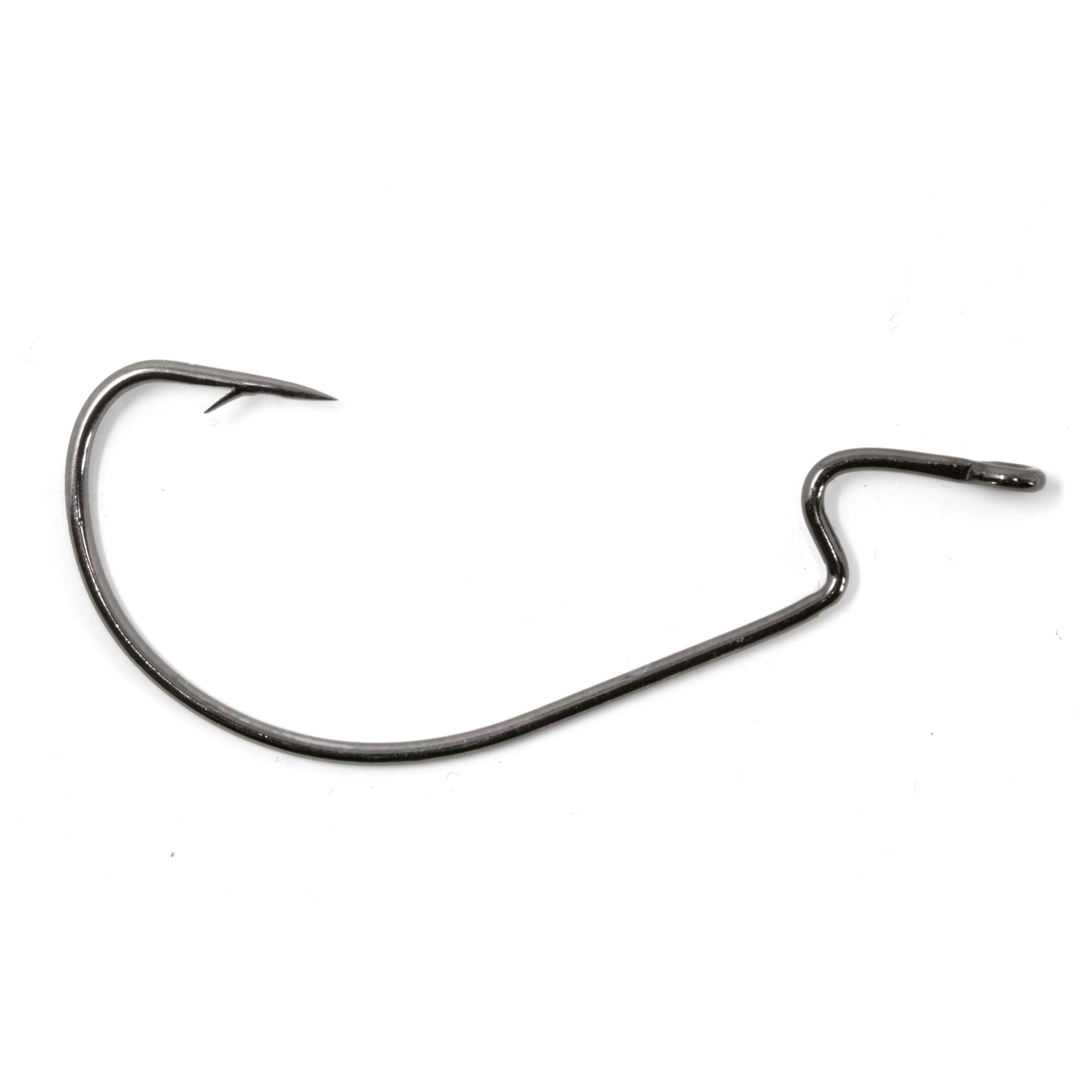 Phoxinus EWG Offset Worm Hooks - Weedless Fishing Hooks - Ideal for Texas rigs and Carolina rigs for Wrasse, Perch, Bass, Cod, Pollock etc (Pack of 25 hooks, 3/0)