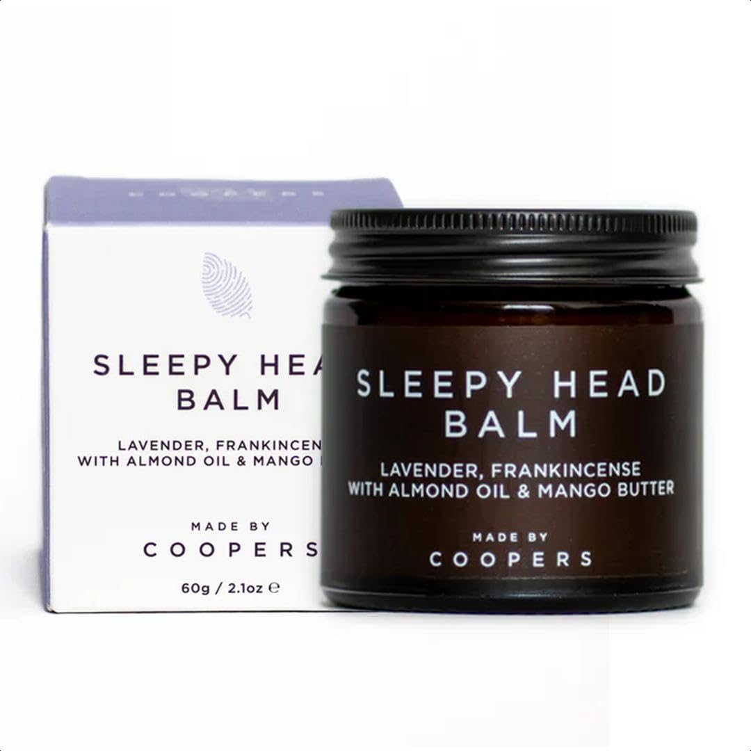 Made by Coopers Sleepy Head Sleep | Natural Skincare with Lavender, Frankincense, & Mango Butter | Vegan & Cruelty Free | 60g