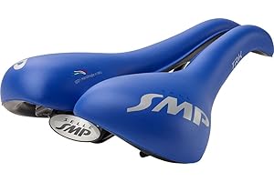 Selle SMP TRK Saddle Large - Matt Blue, Long 272 mm - Wide 177 mm