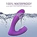 Clitoral Sucking Vibrator with 9 Suction & Vibration Modes, Wearable Dildos Couple Clitoris G-Spot Stimulation, Rechargeable Waterproof Massager Sex Toys for Women, Couples