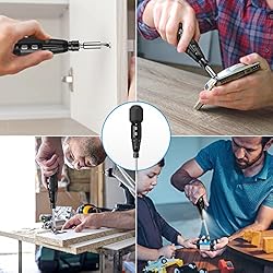 AMIR Electric Screwdriver Cordless, Rechargeable