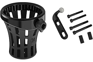 Ciro Chrome Perch Mount Gen 2 Big Ass Drink Holder (55810)