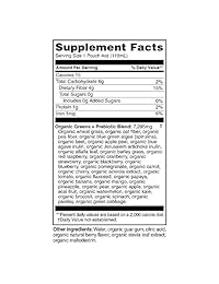 Healthy Delights Naturals Organic Greens + Prebiotics to Go, 6 Count