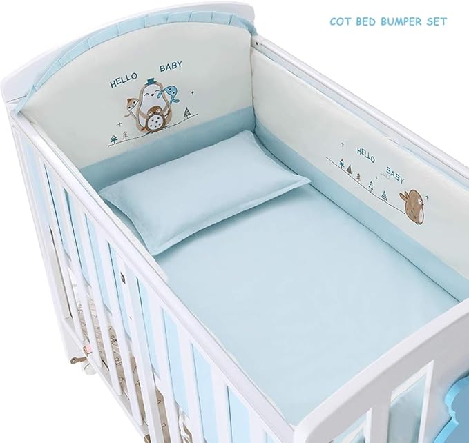 cot bed and drawers set