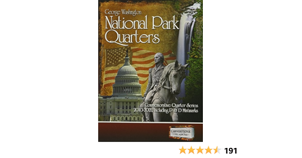 Amazon Com National Park Quarters Album 2010 2021 P D Cornerstone Coin Albums 9781933990200 Zyrus Press Books