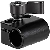 CAMVATE 15mm Rod Clamp Extension Adapter Mount with 1/4"-20 Screws - 2163